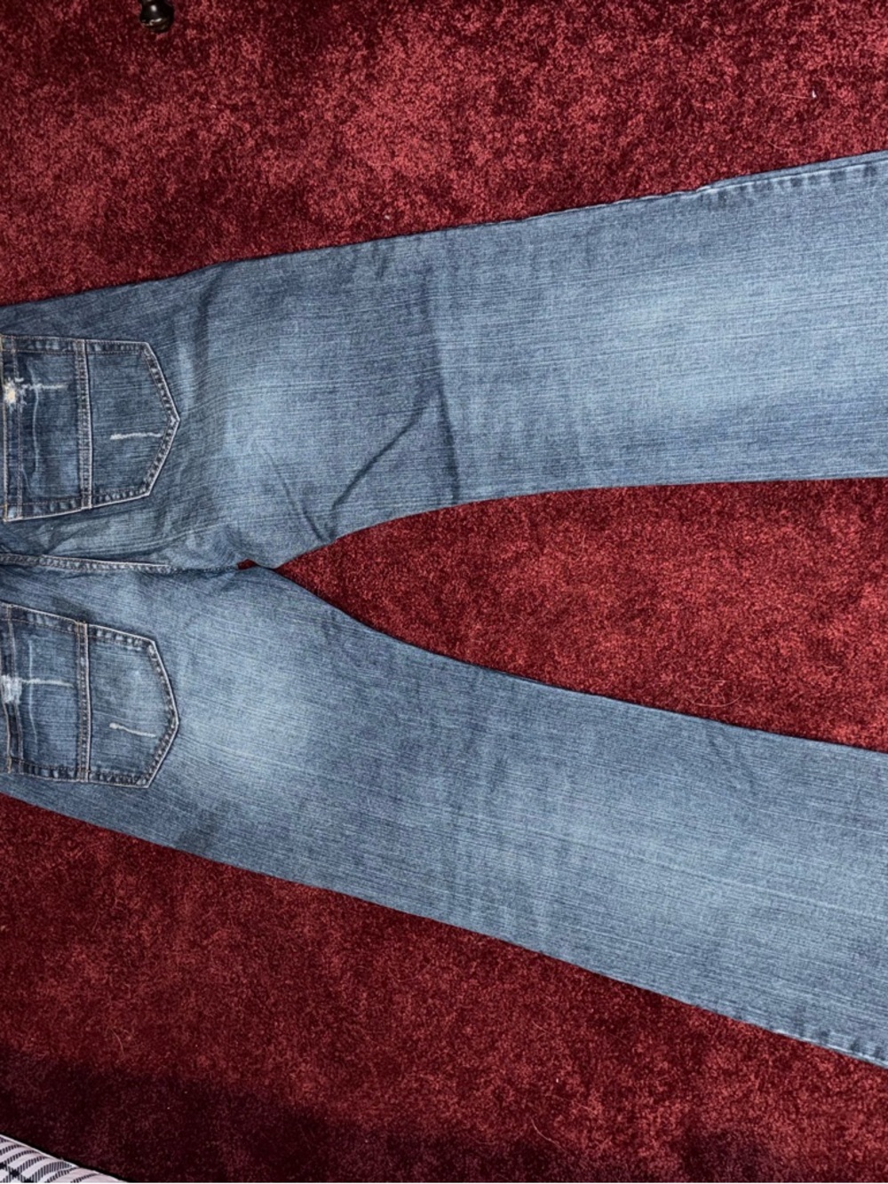 Aeropostale Men's Light Blue Bootcut Jeans - Picture 3 of 3